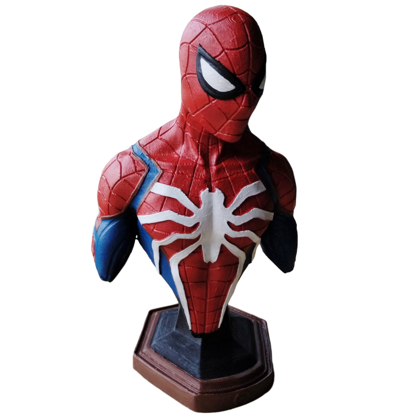 Estatua Hombre Araña Figuras De Spiderman 23cm 3d Pintado
