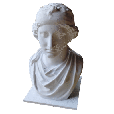 Escultura Busto De Afrodita Decoración Estatua Grande Roma