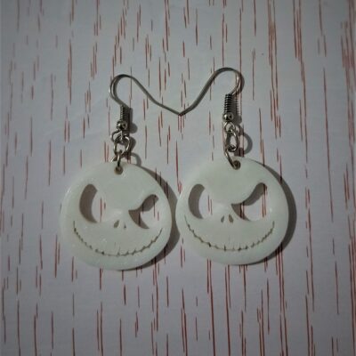 Aros Colgantes Extraño Mundo De Jack Aritos Halloween Navida