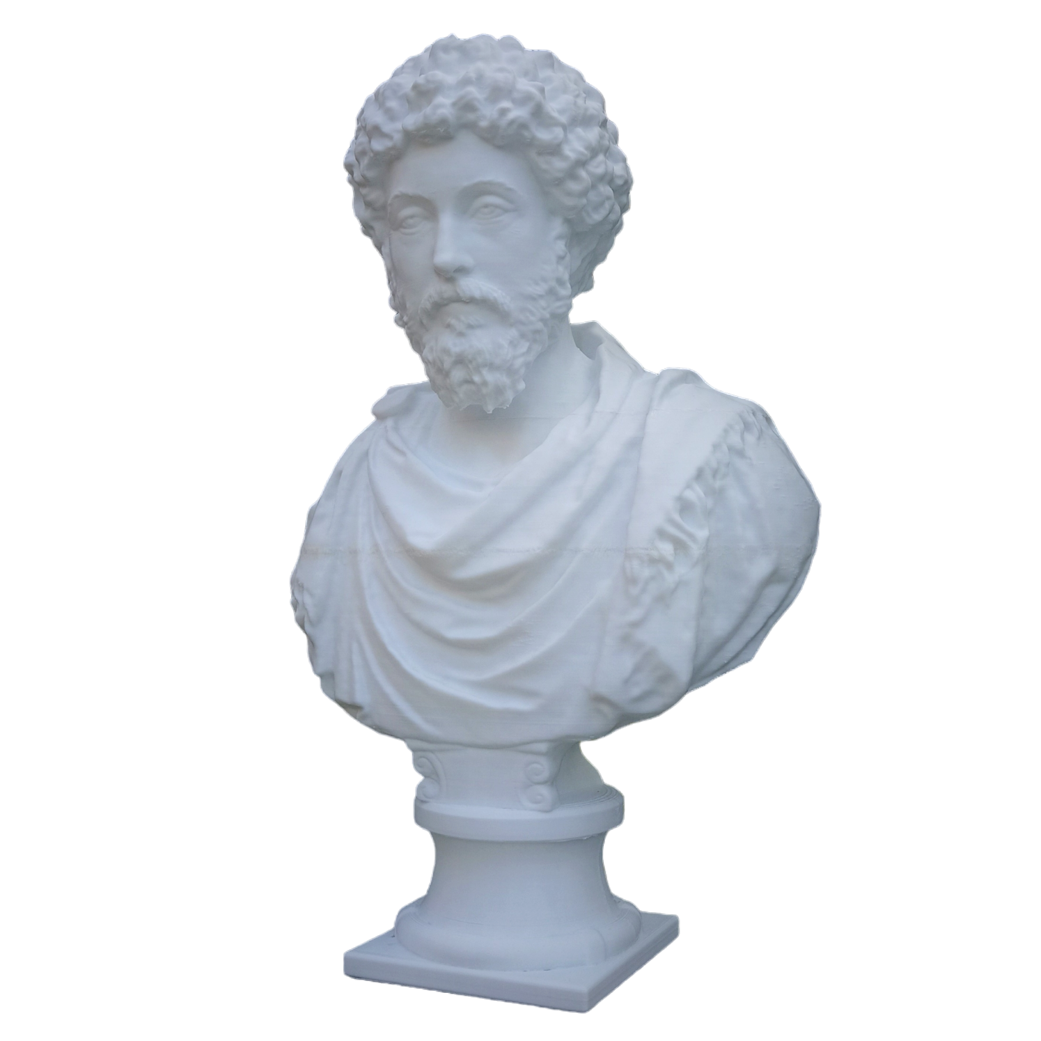 Busto De Marco Aurelio Antiguo Roma Escultura Impresión 3d
