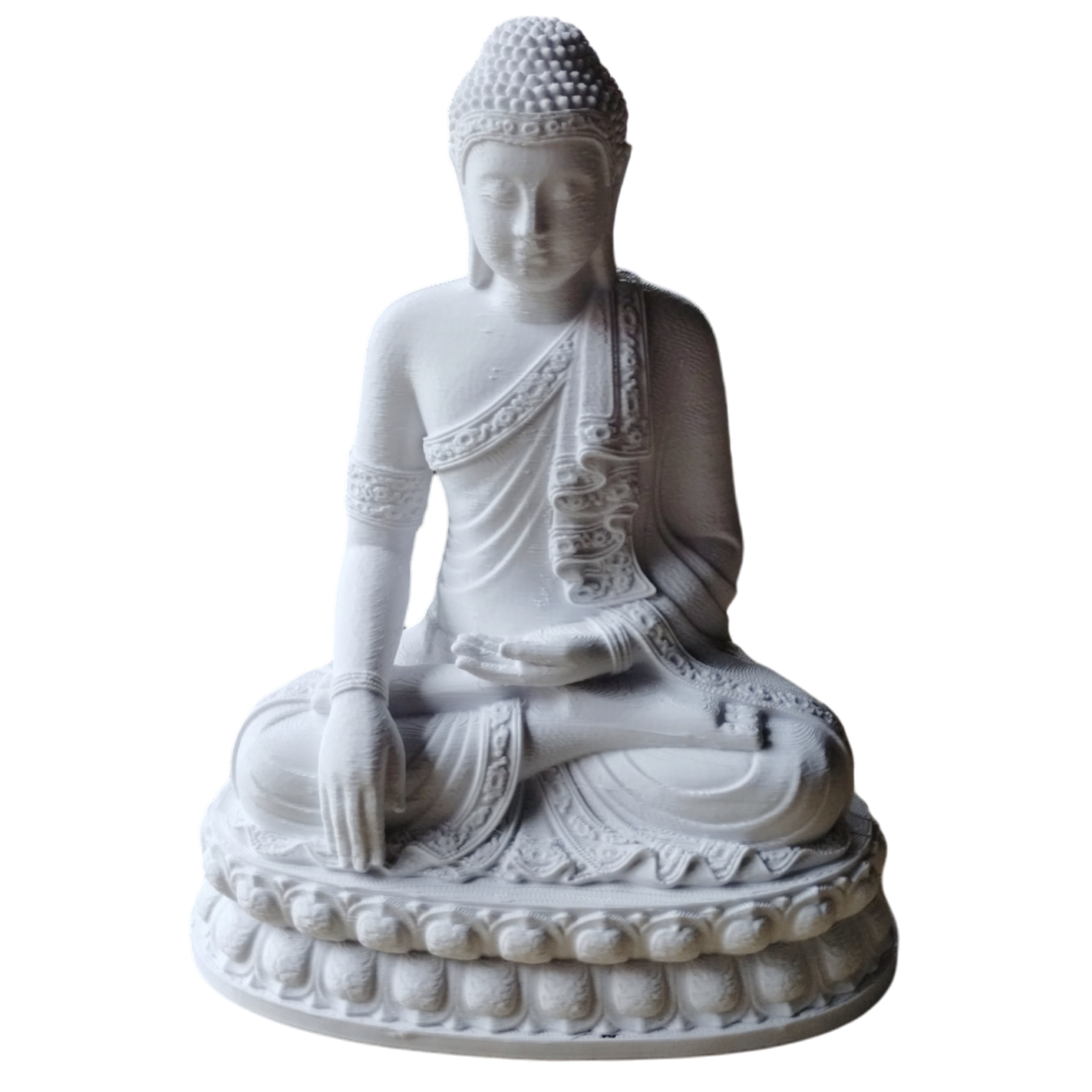 Estatua Buda Sidarta Gautama Tailandia Budista Figura 3d