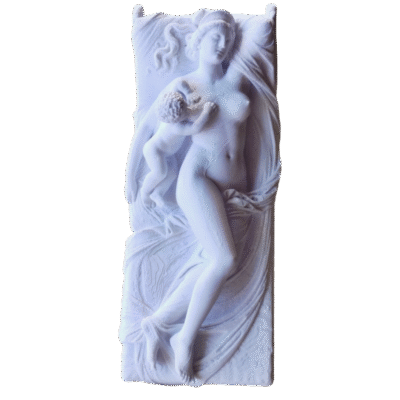Estatua Figura Juno Amamantando A El Niño Hércules Deco 3d
