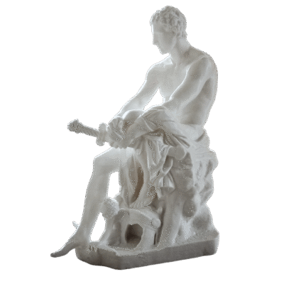 Estatua Ares De Ludovisi Clásico Griego Adorno Decoración 3d