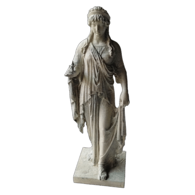 Estatua Diosa De La Esperanza Simil Marmol Clásica Romana 3d