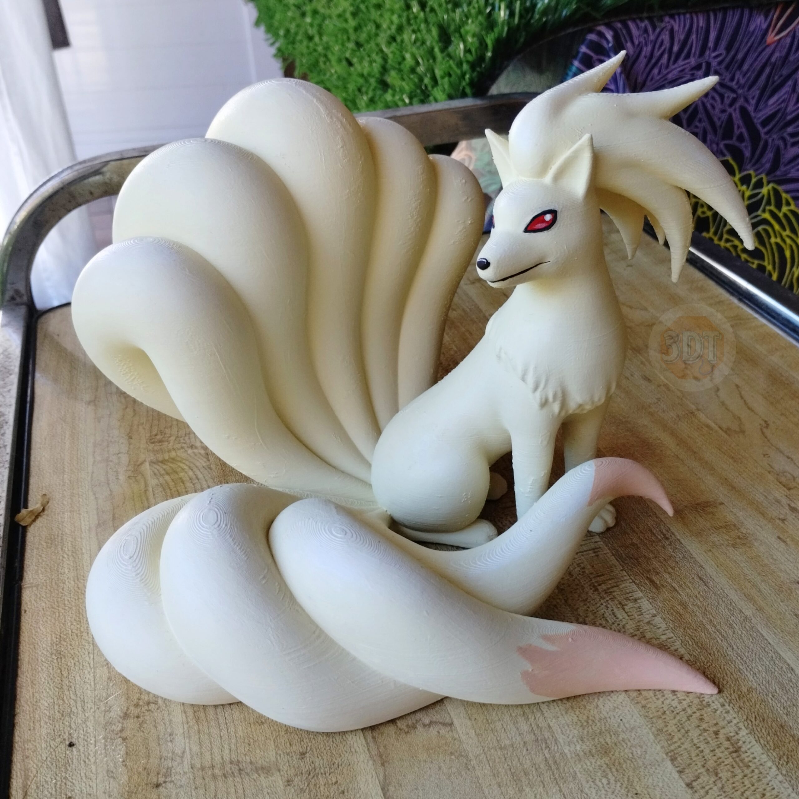 Figura Ninetales De Pokémon Primera Generación 15cm Pintado - Image 2