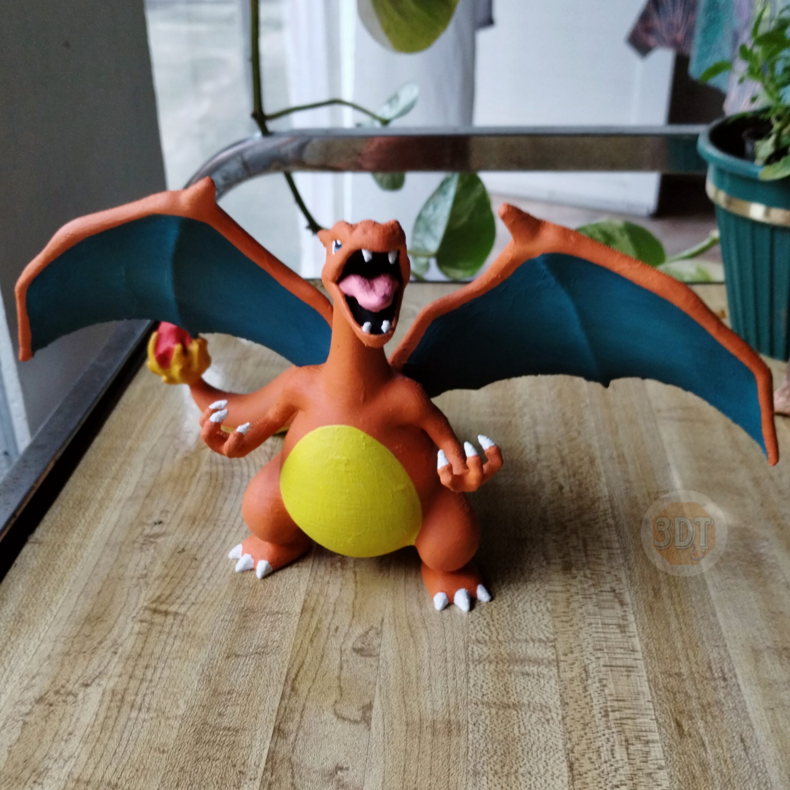 Figura Charizard De Pokémon Primera Generación 3d Pintado - Image 3