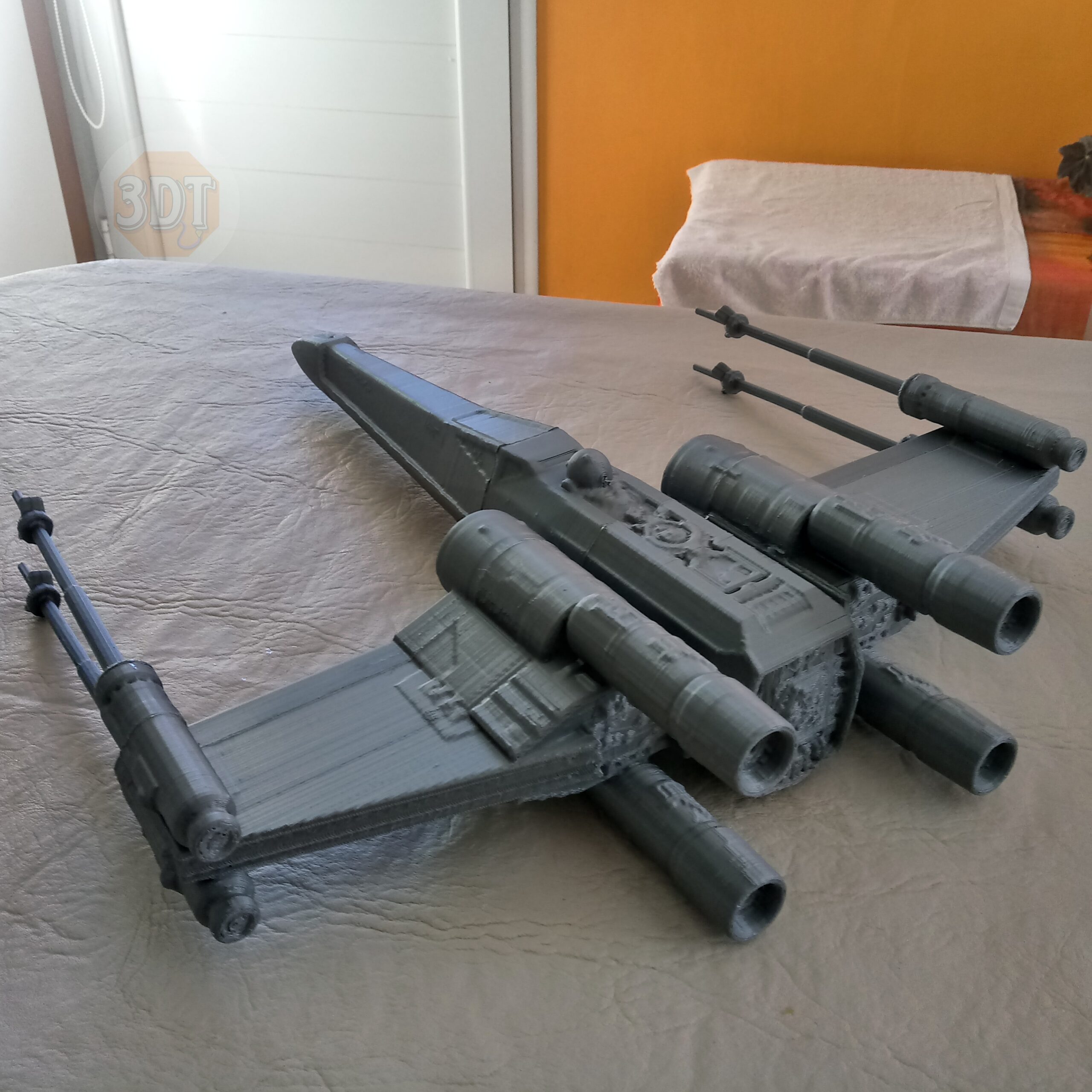 X Wing Nave Star Wars Ala X Caza Estelar Gigante!! 29cm - Image 3