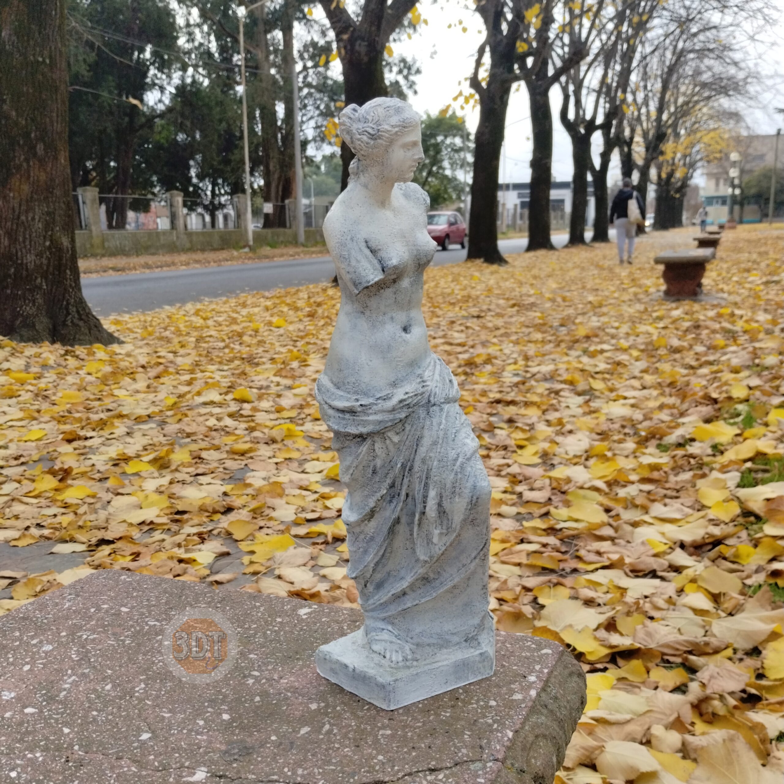 Estatua Venus De Milo Simil Marmol Clásica Romana 40cm 3d - Image 3