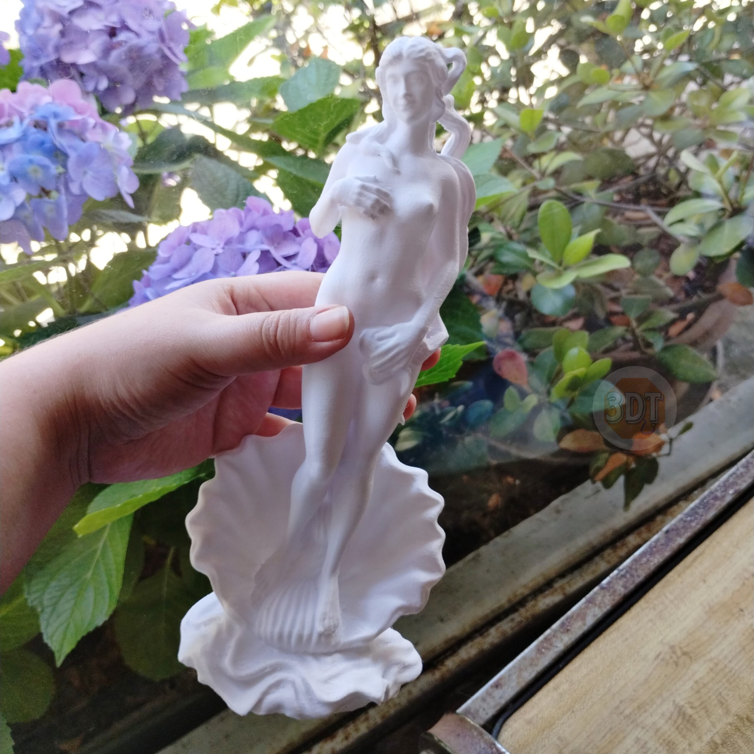 Estatua Inspirada En El Nacimiento De Venus 25cm Deco 3d - Image 3