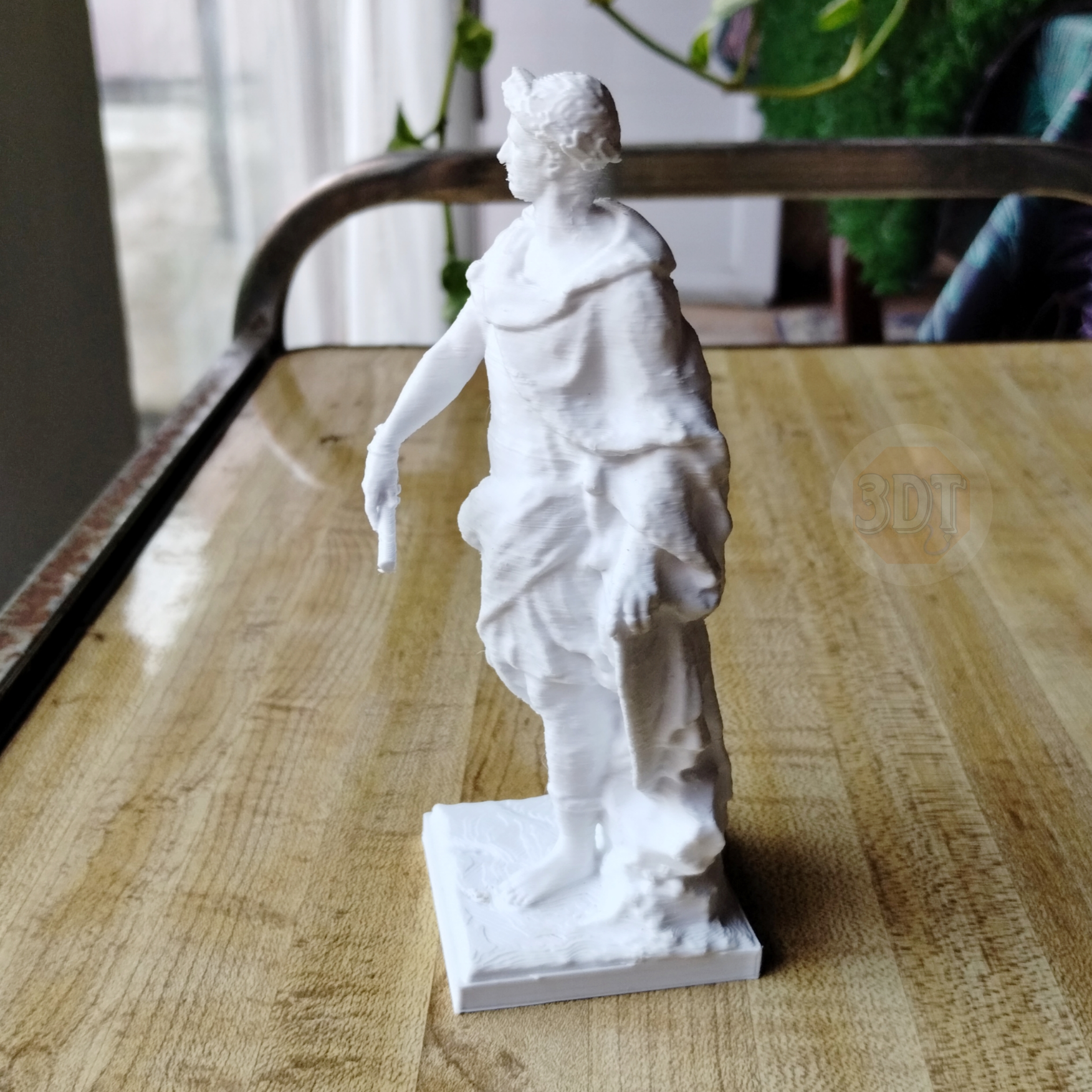 Estatua Figura Julio César Del Louvre 15cm Deco Clásica 3d - Image 4