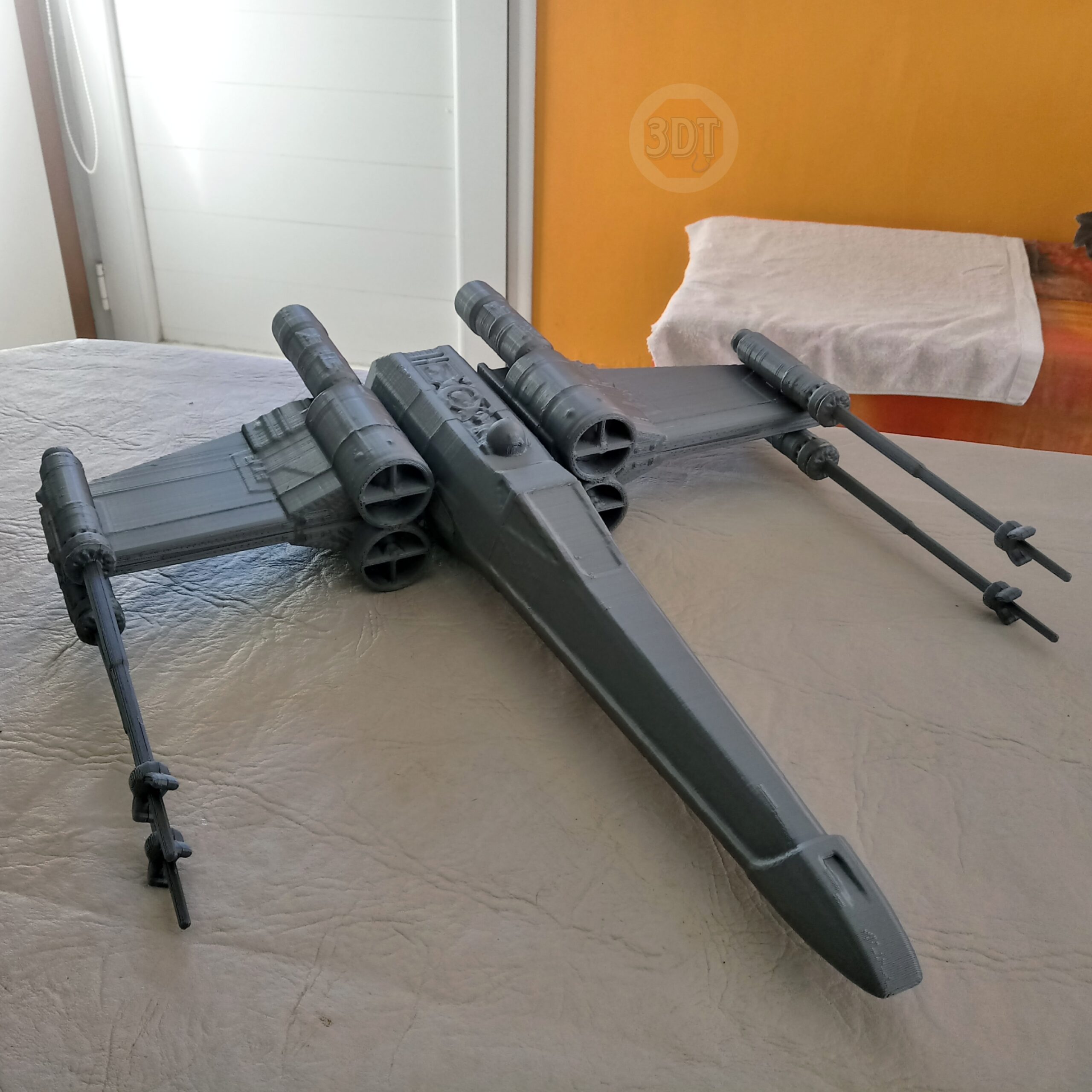 X Wing Nave Star Wars Ala X Caza Estelar Gigante!! 29cm - Image 4