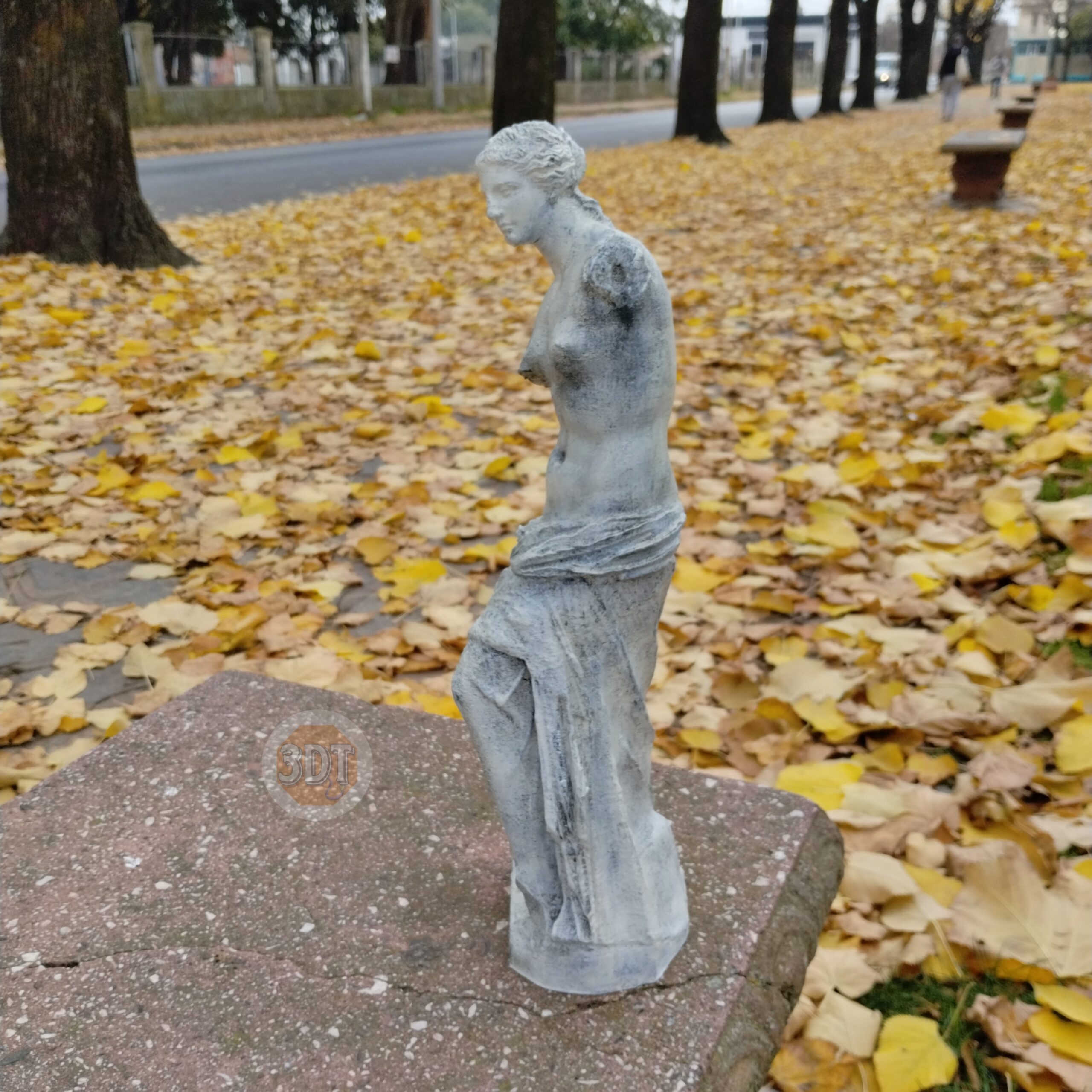 Estatua Venus De Milo Simil Marmol Clásica Romana 40cm 3d - Image 4