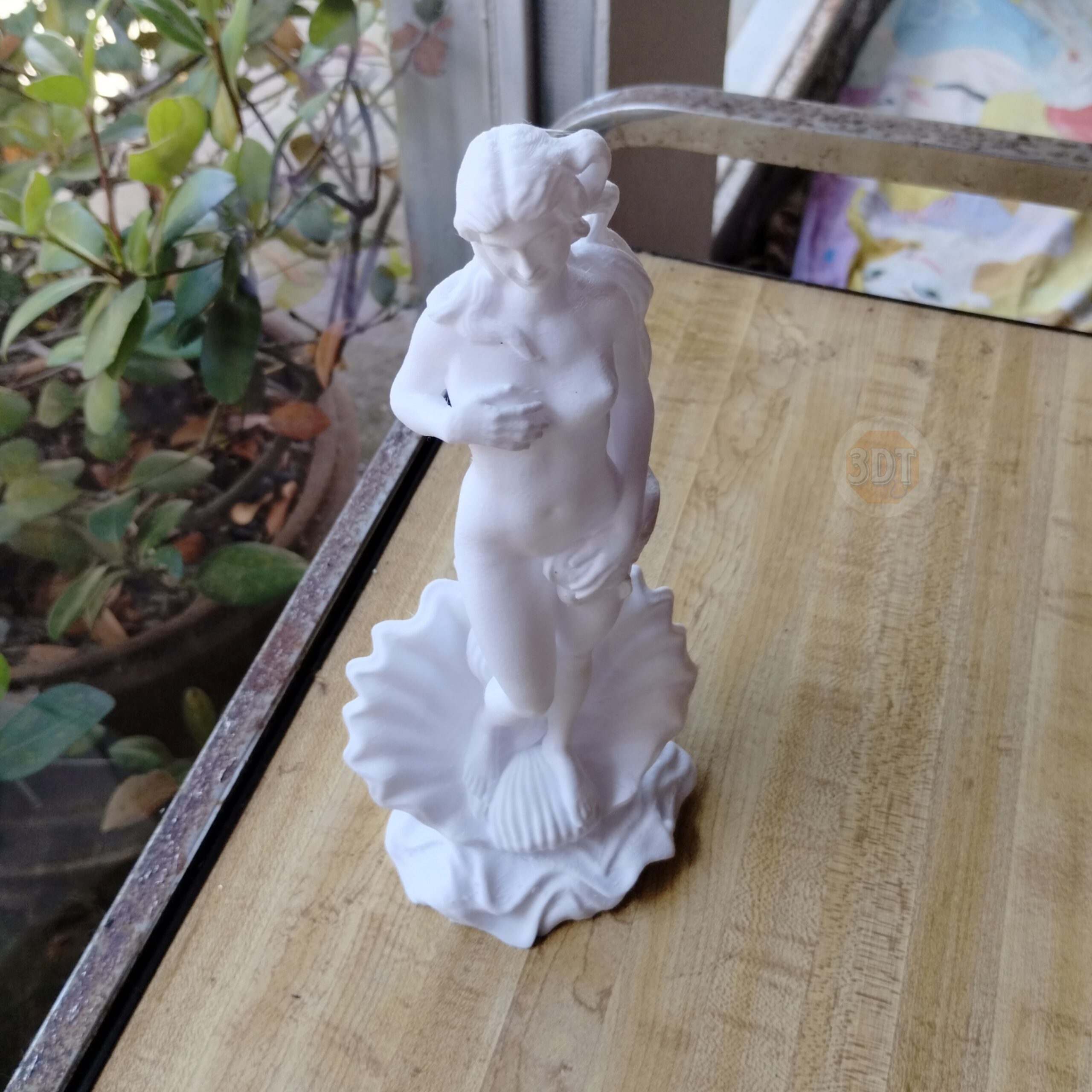 Estatua Inspirada En El Nacimiento De Venus 25cm Deco 3d - Image 4