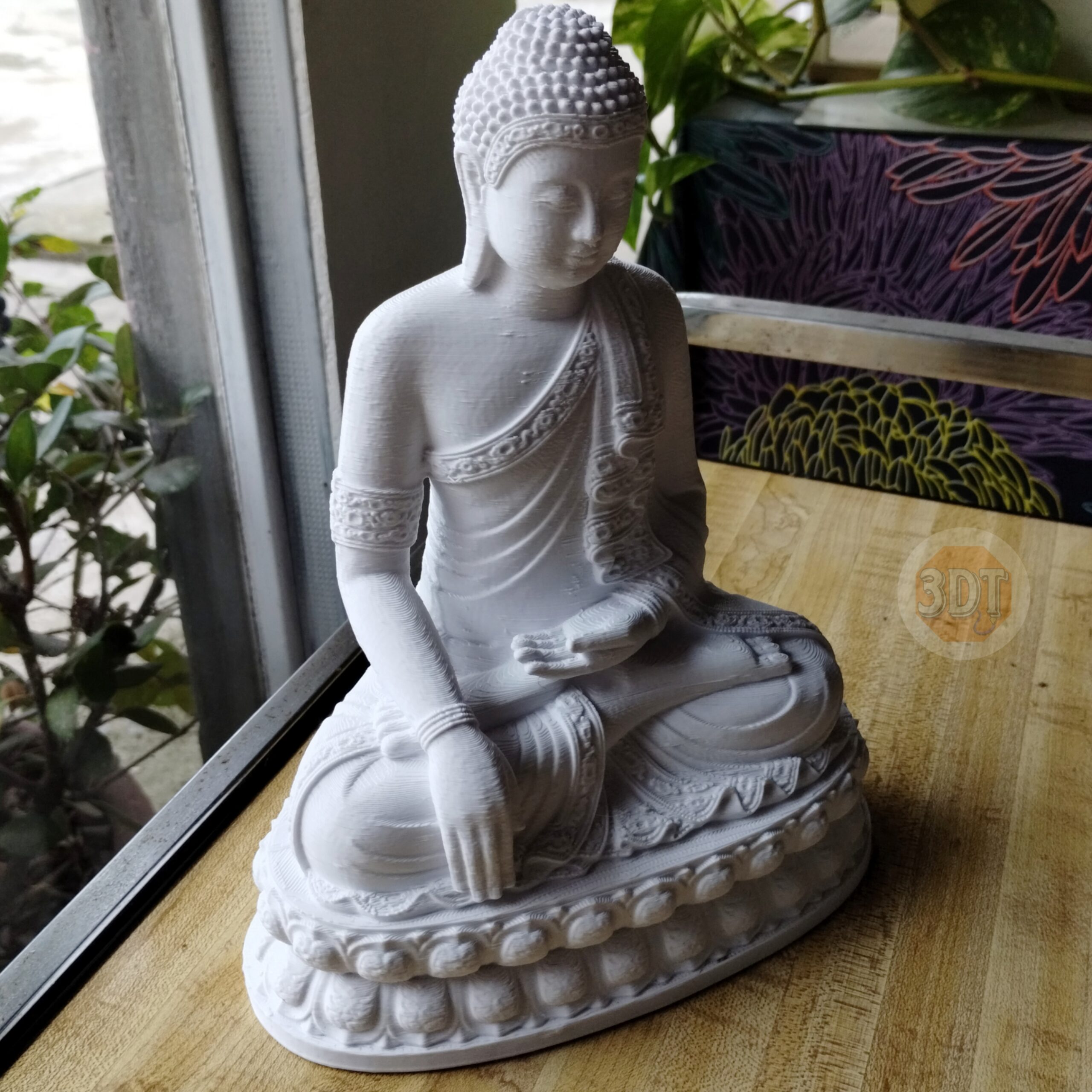Estatua Buda Sidarta Gautama Tailandia Budista Figura 3d - Image 4