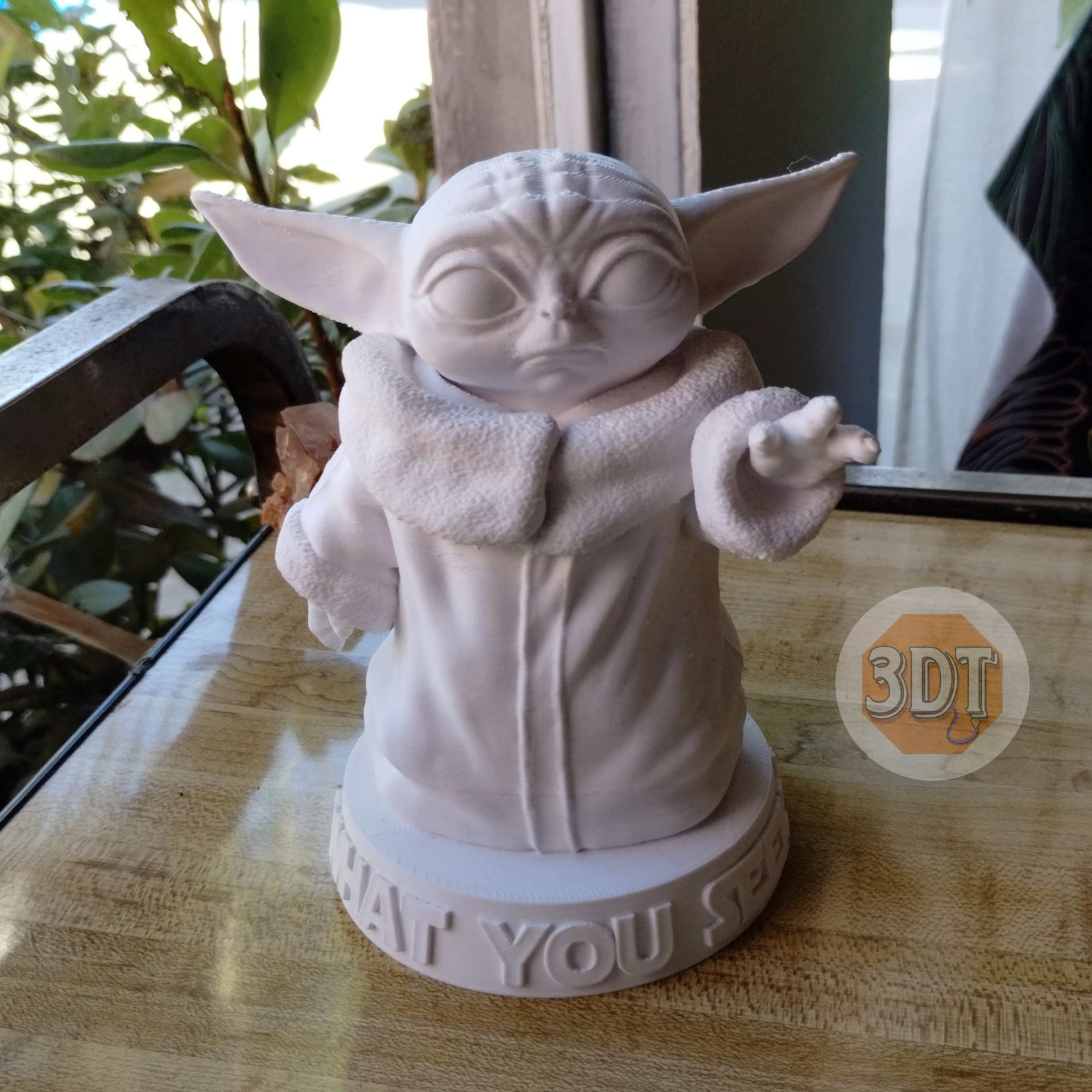 Grogu Baby Yoda Mandalorian Figura Estatuilla Star Wars Deco - Image 4