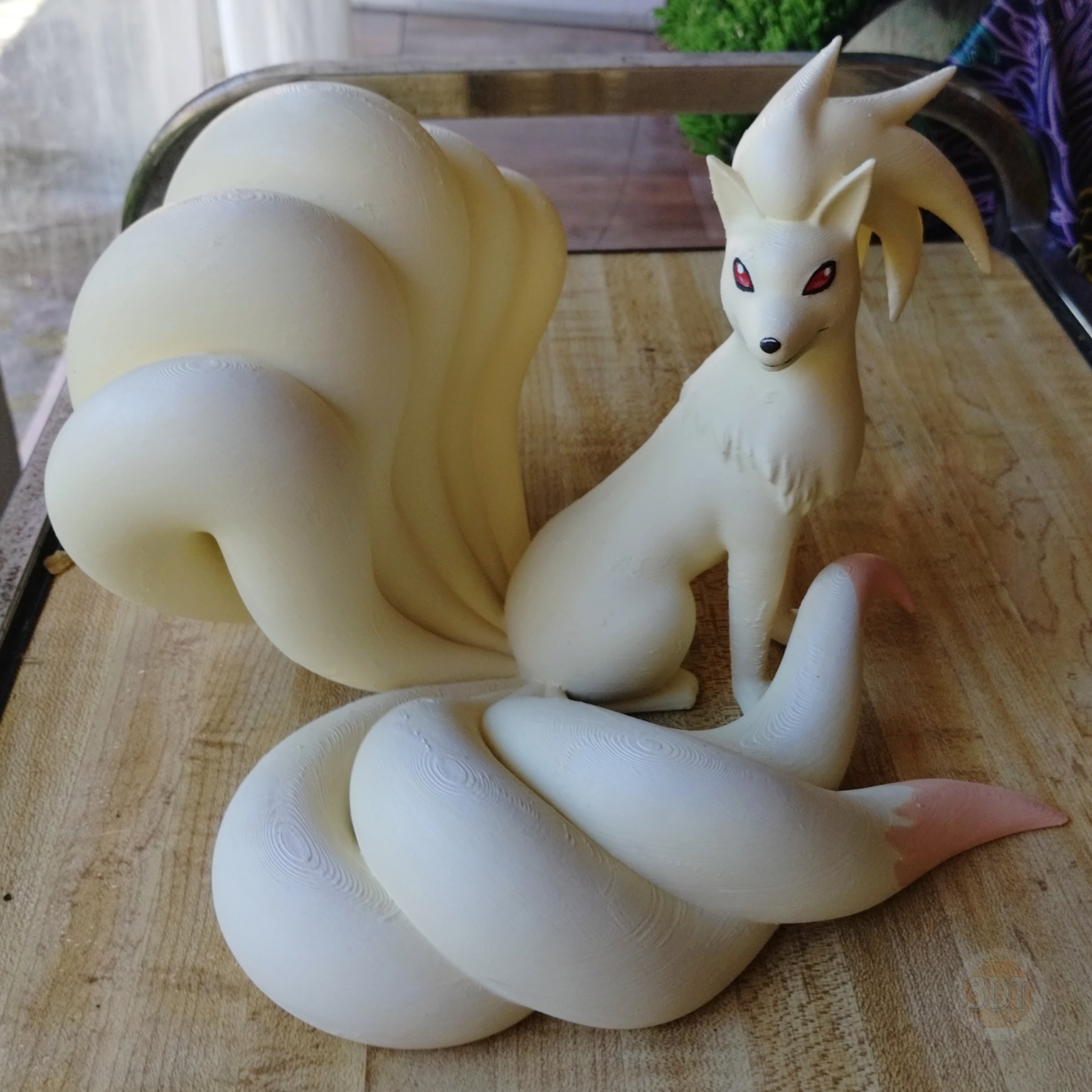 Figura Ninetales De Pokémon Primera Generación 15cm Pintado - Image 5