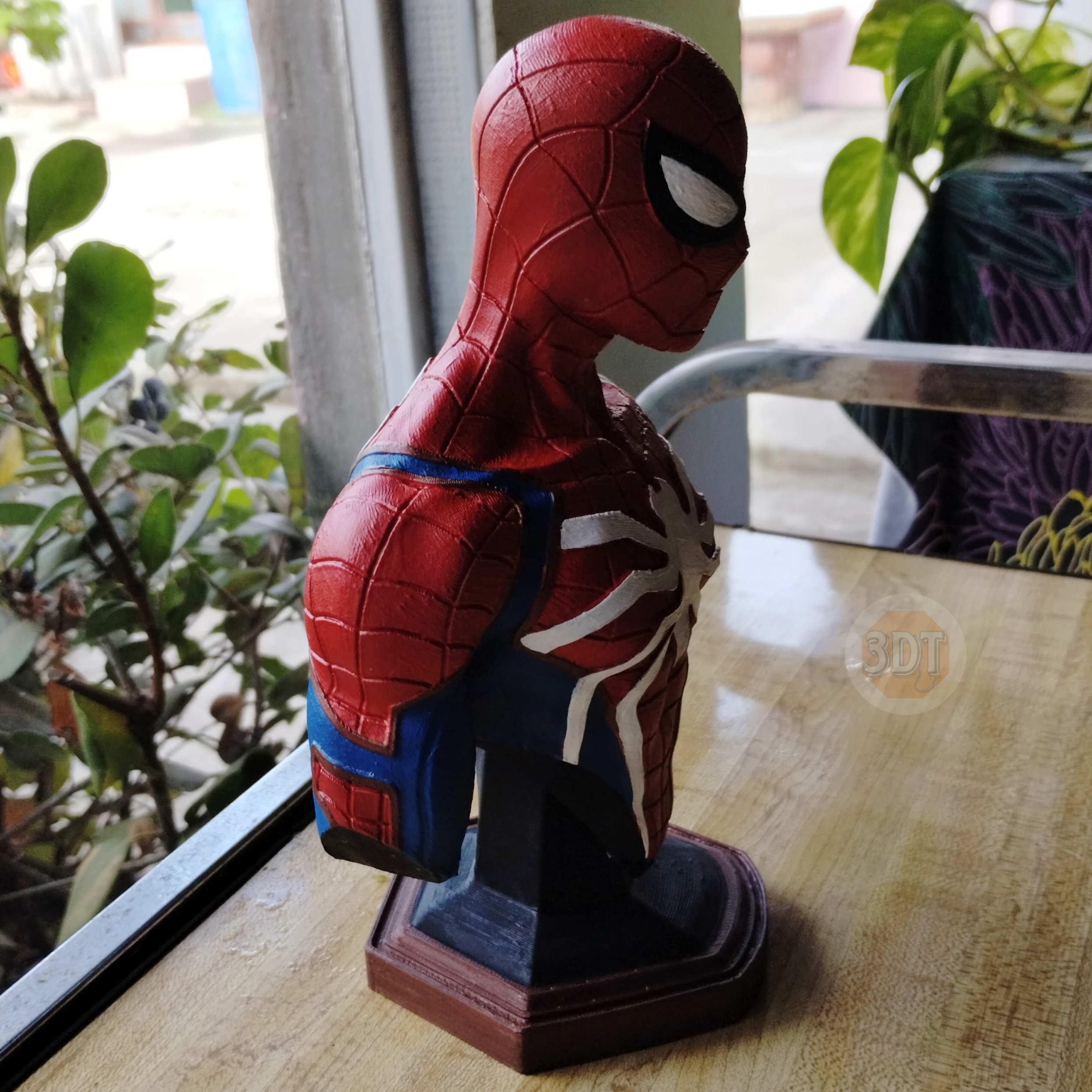 Estatua Hombre Araña Figuras De Spiderman 23cm 3d Pintado - Image 5