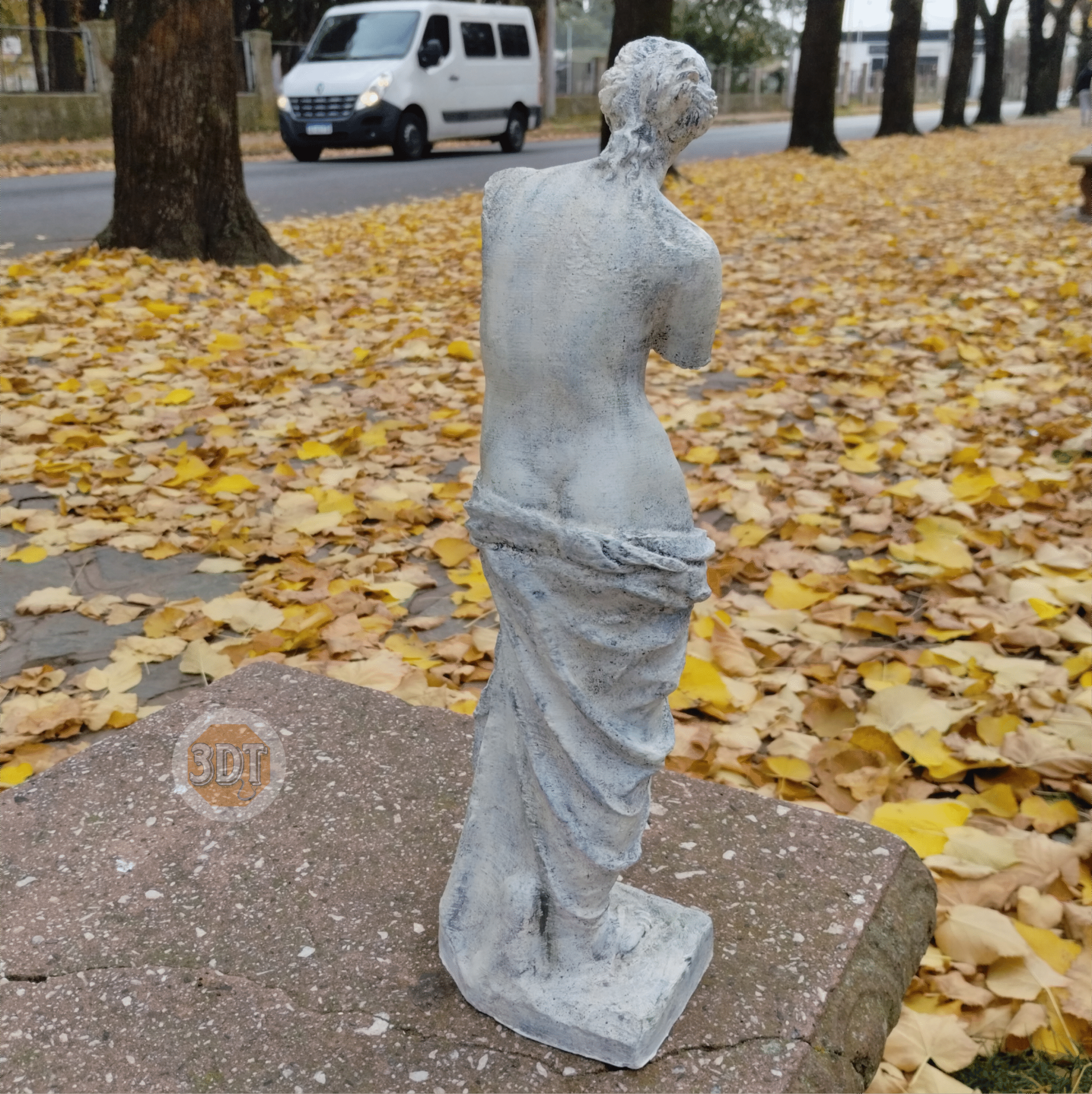 Estatua Venus De Milo Simil Marmol Clásica Romana 40cm 3d - Image 5