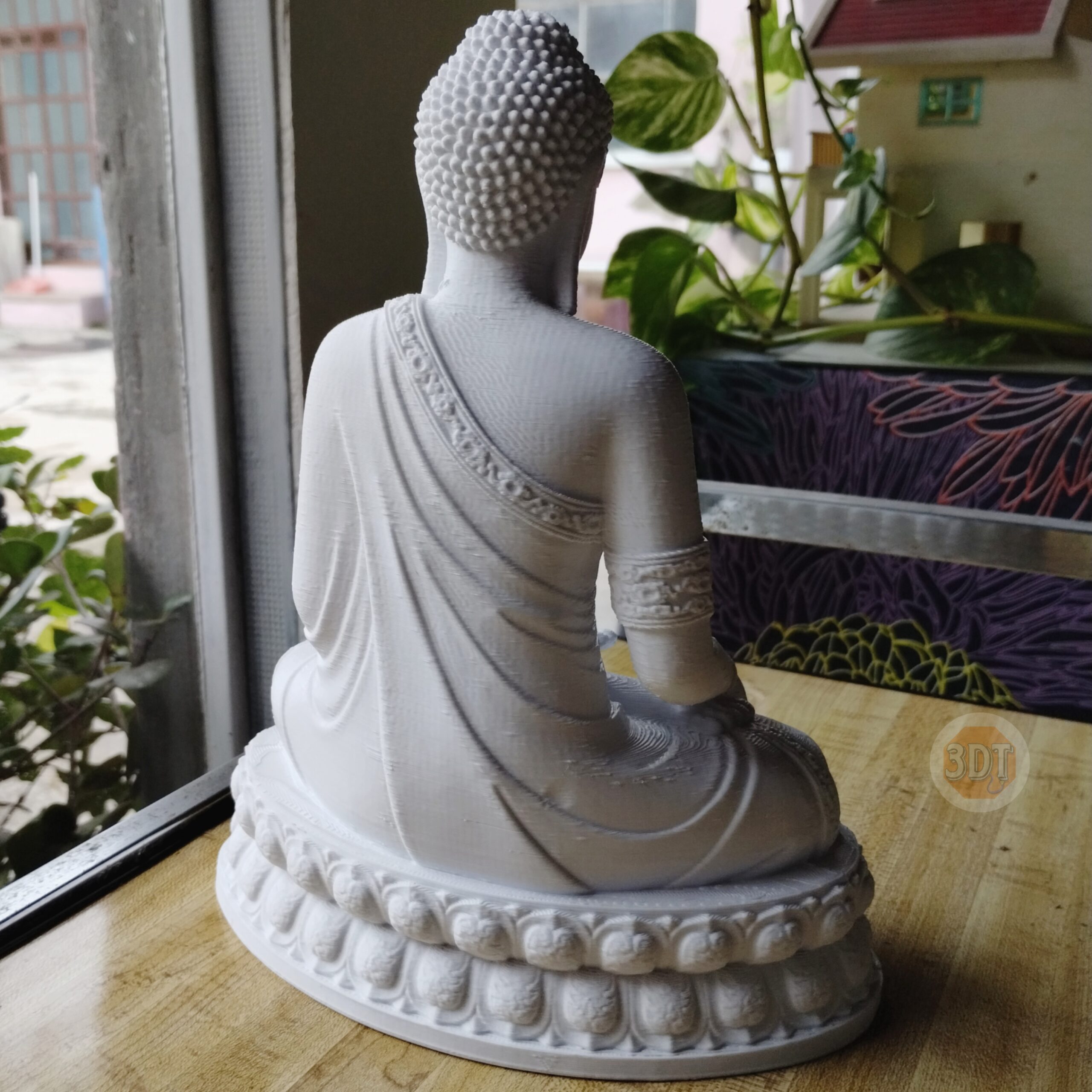 Estatua Buda Sidarta Gautama Tailandia Budista Figura 3d - Image 5