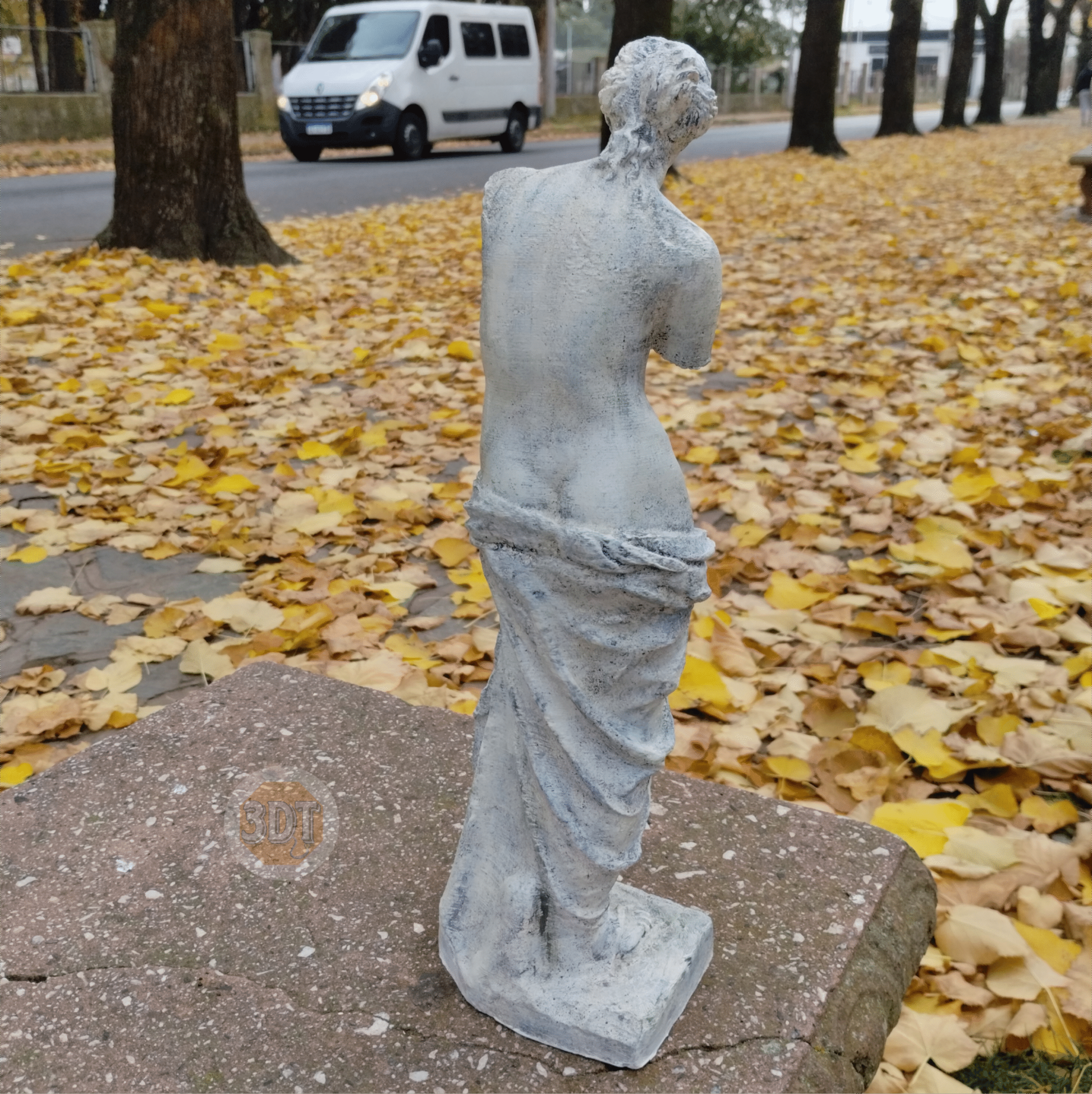 Estatua Venus De Milo Simil Marmol Clásica Romana 40cm 3d - Image 6